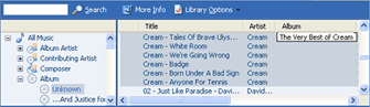 Edit library information